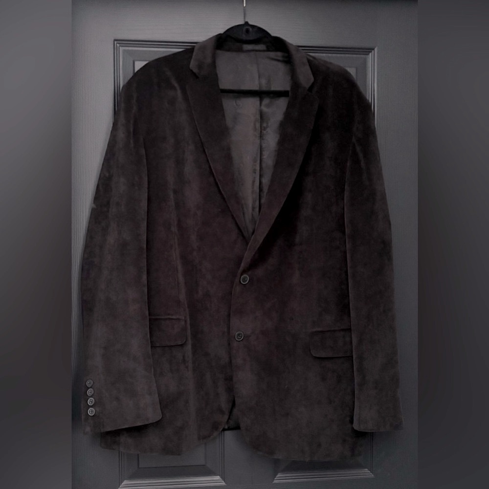 Blazer Jacket Micro Cord Corduroy 50R Black